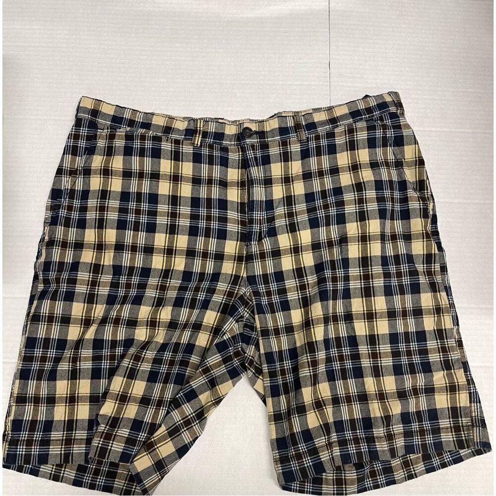 Tommy Hilfiger Mens Multicolor Plaid Shorts w/Pockets‎ Size 42 A25